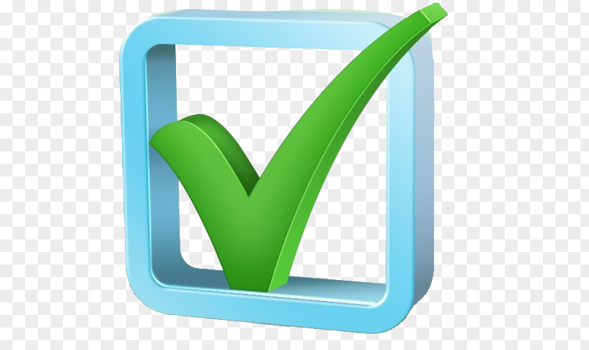 Web Page Registration Success Flag Material Check Mark Checkbox 3D Computer Graphics Icon PNG
