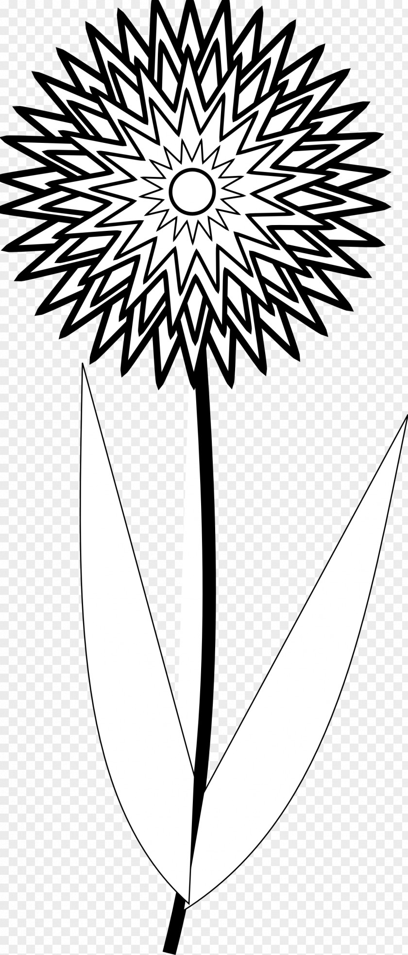 Flowers Line Art Tattoo Flower Black And White Drawing Clip PNG