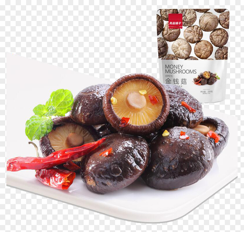 Ichiban Shop Spicy Mushroom Money Barbecue Grill Snack Vegetarian Cuisine Pungency Food PNG