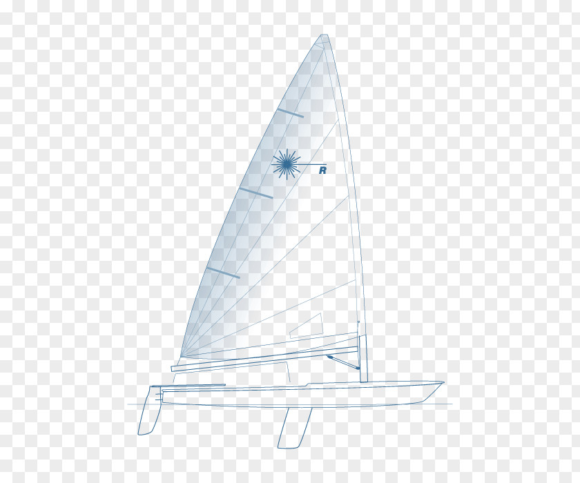Laser Radial Tipo Vela Dinghy Sailing Cat-ketch Yawl PNG