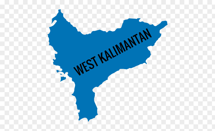 Map West Kalimantan East Logo PNG
