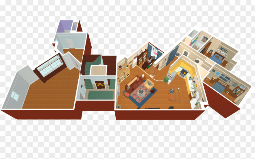 The Big Bang Theory Floor Plan Sheldon Cooper Sweet Home 3D House PNG