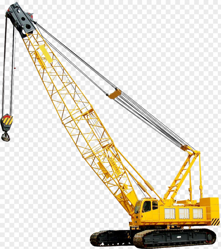 Welding Rigs Mobile Crane クローラークレーン Hydraulics Heavy Machinery PNG