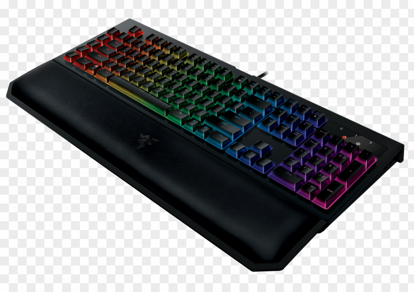 Black Widow Computer Keyboard Gaming Keypad Razer Inc. Laptop Electrical Switches PNG