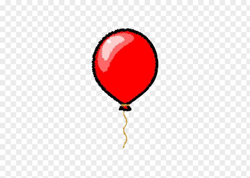 Line Clip Art Balloon Point RED.M PNG