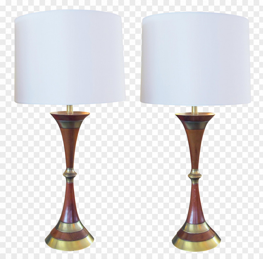 Real Hourglass Mid-century Modern Danish Electric Light PNG