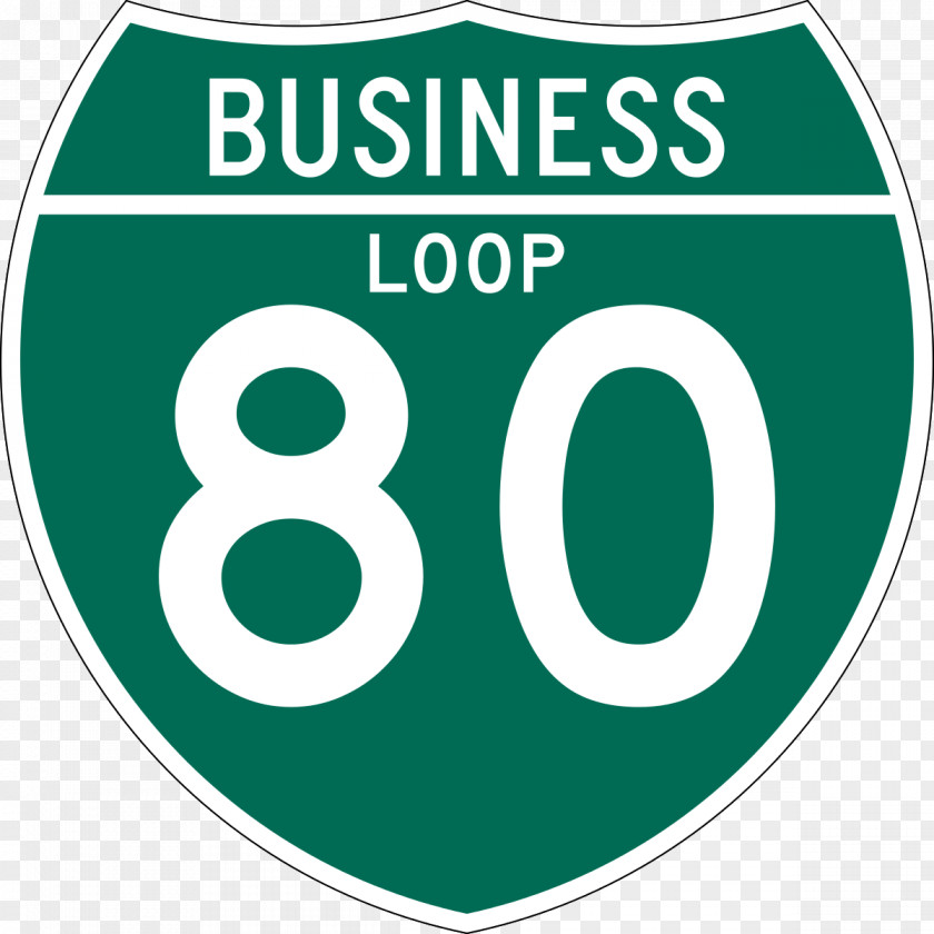 Road Interstate 80 Business 40 US Highway System Route PNG