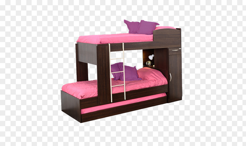 True Bunk Bed Frame Furniture Couch PNG