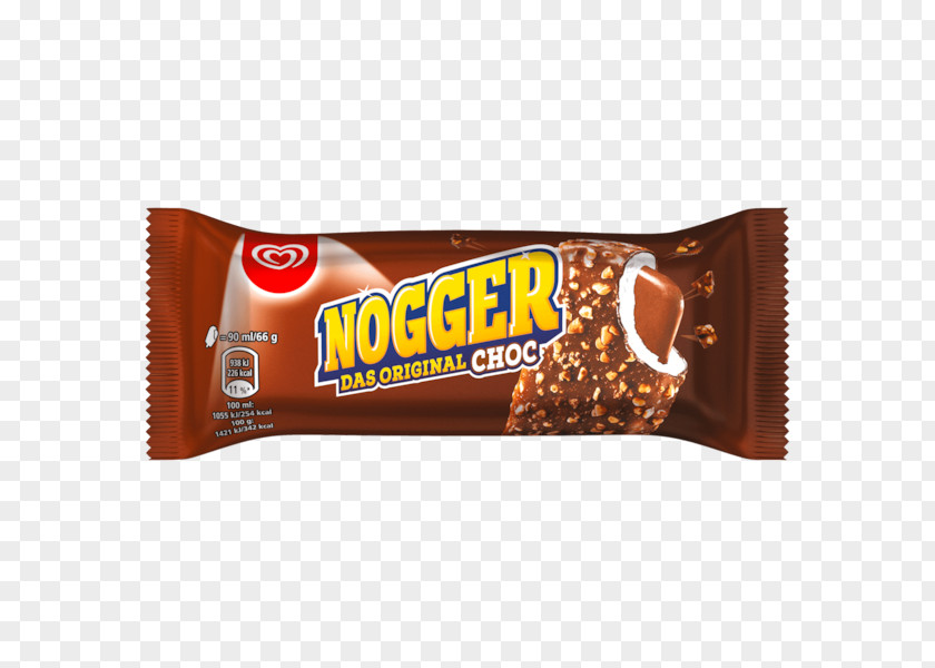 Ice Cream Chocolate Bar Sundae Wall's Nogger PNG
