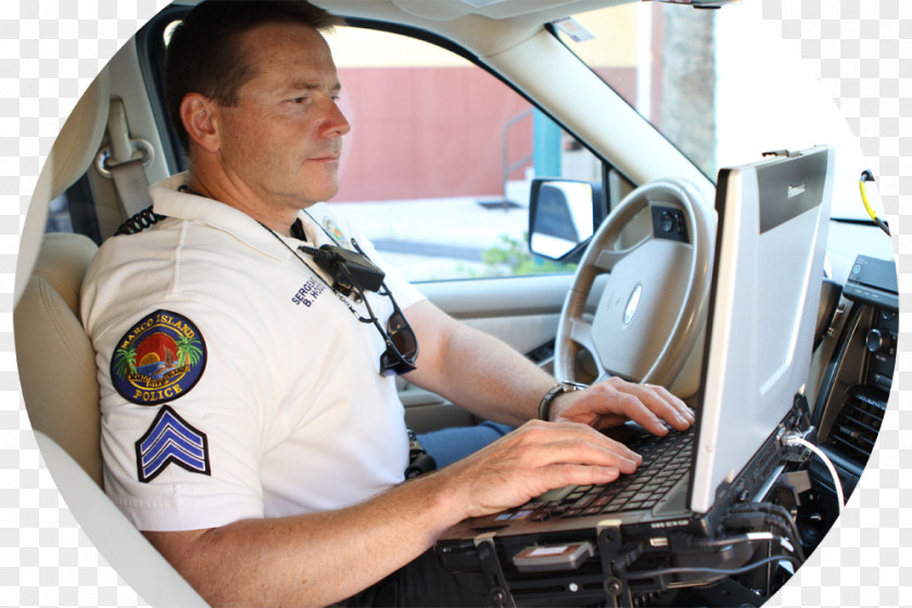 Traffic Police Gesture Mobile Data Terminal Car Officer PNG