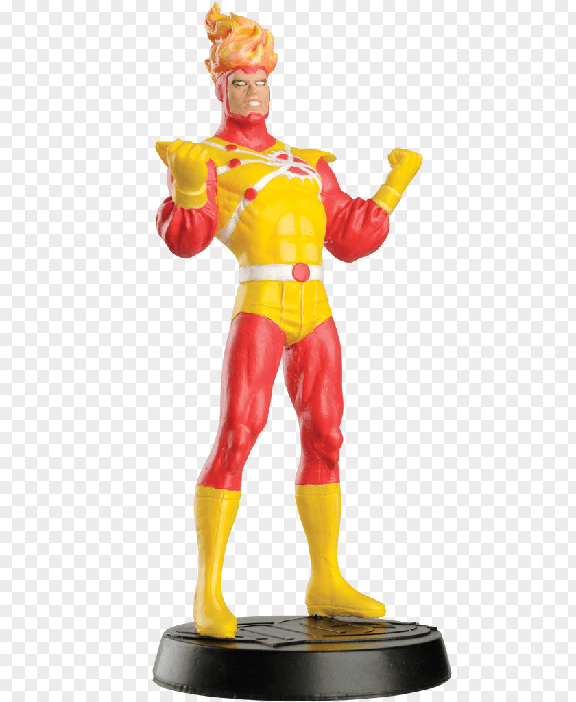 Cyborg Firestorm Figurine Superhero Batman PNG