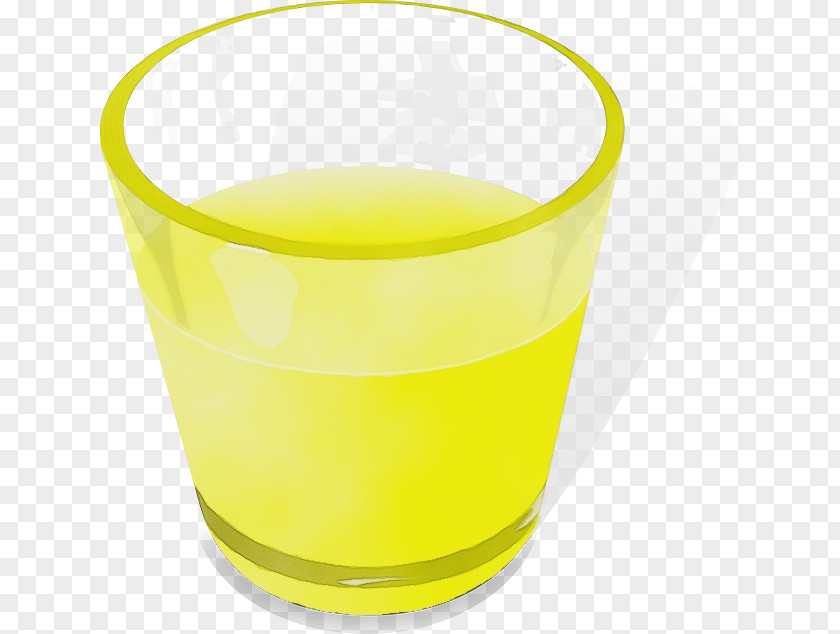 Sour Old Fashioned Glass Watercolor Liquid PNG