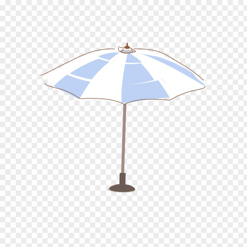 Blue And White Umbrella PNG