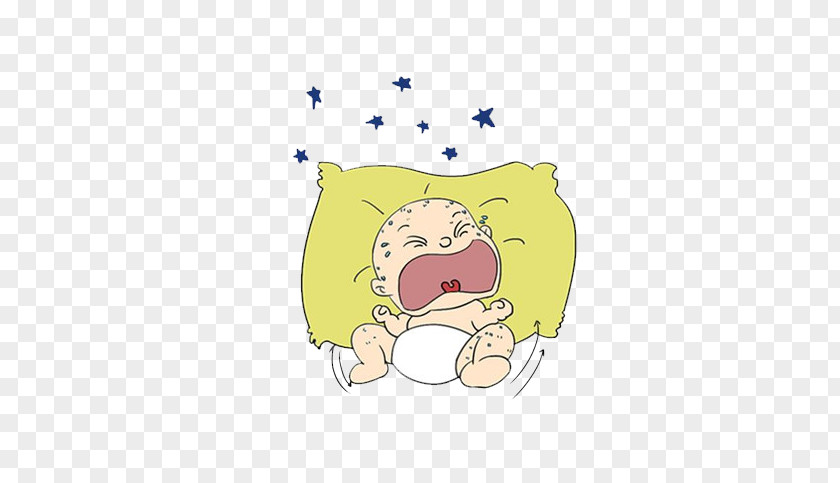 Cartoon Baby Crying Infant Child Clip Art PNG