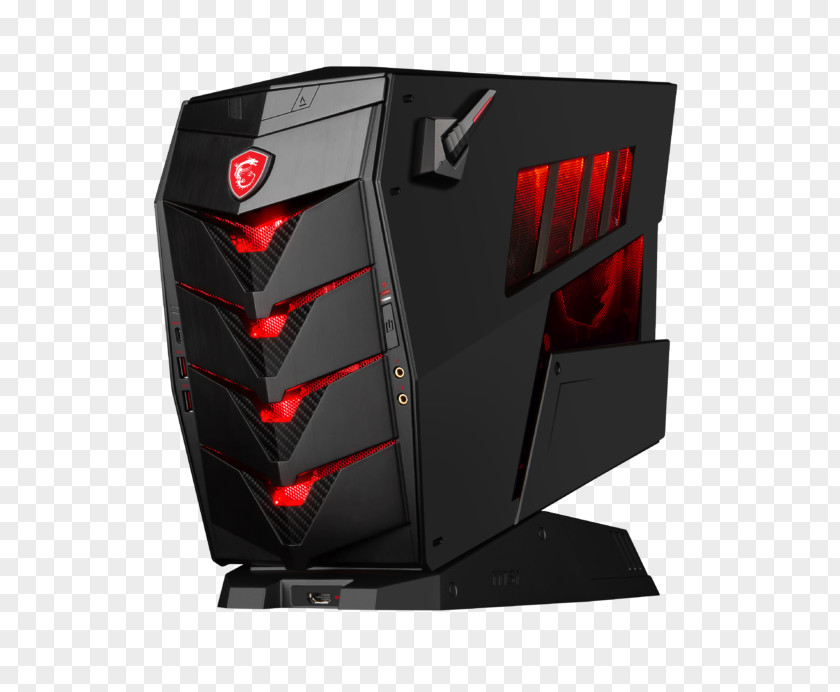 Computer Extreme Powerful Compact Gaming Desktop Aegis X3 MSI 3 VR7RC-018DE 3.6GHz I7-7700 Black PC Computers PNG