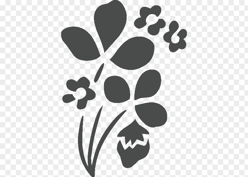 Flower Cut Flowers Rubber Stamp Sticker Pattern PNG