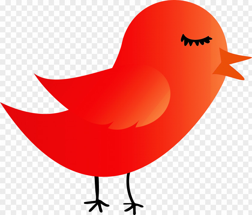 Red Bird Beak PNG