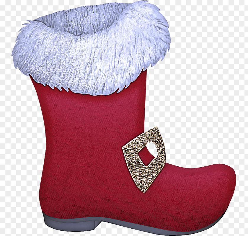 Snow Boot Shoe Footwear Pink Fur PNG