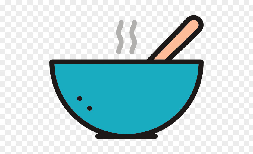 A Bowl Of Steaming Rice Cooked Cartoon PNG