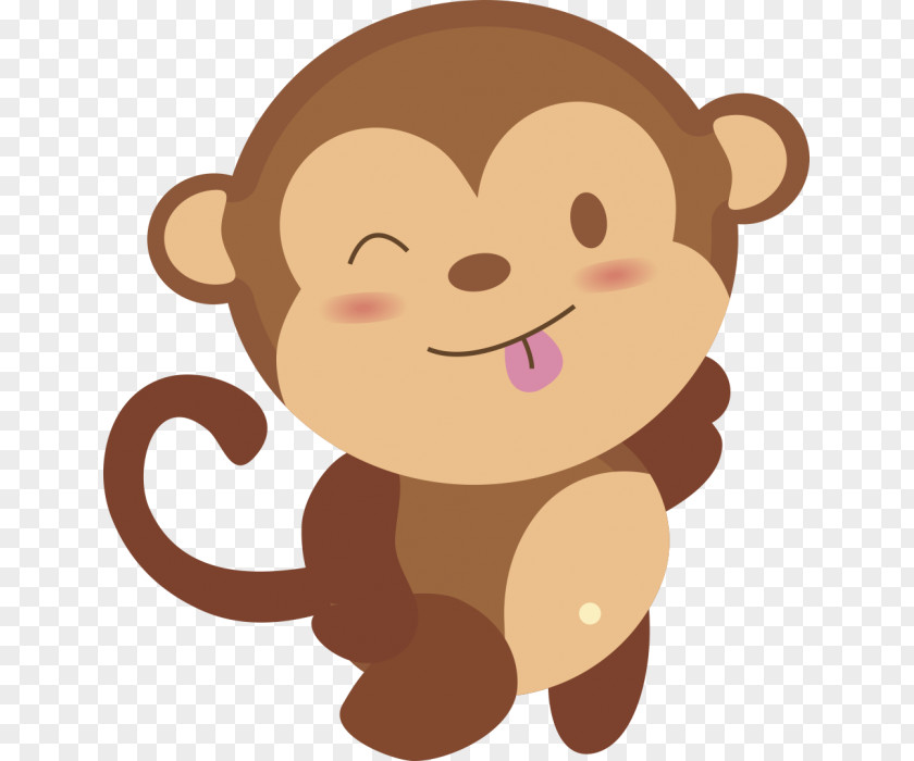 Monkey Cuteness PNG