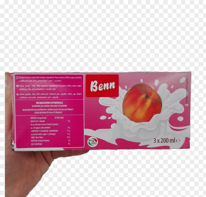 Peach Juice BENN FRUIT JUICE ML 200 X 3 Nectar PNG