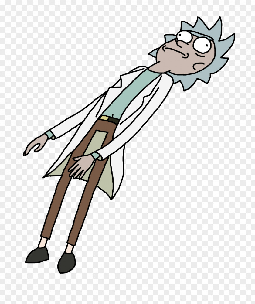 Rick And Morty Sanchez Smith Punch Animation PNG