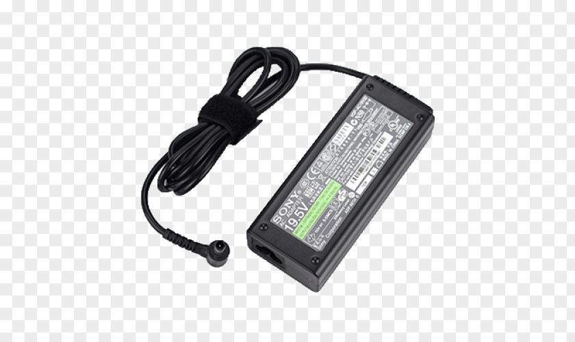 Sony Vaio Laptop Power Cord AC Adapter Computer Hardware Alternating Current PNG
