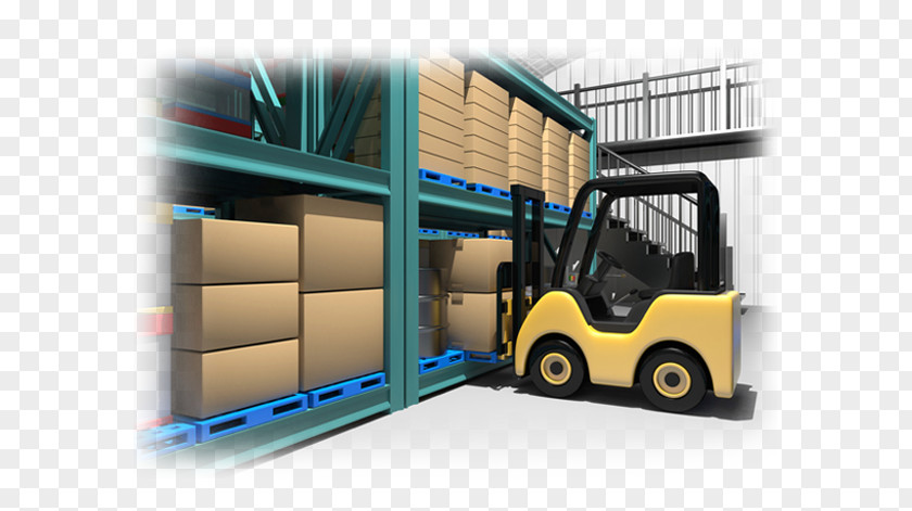 Warehouse Management Forklift Cargo Logistics Arubaito PNG