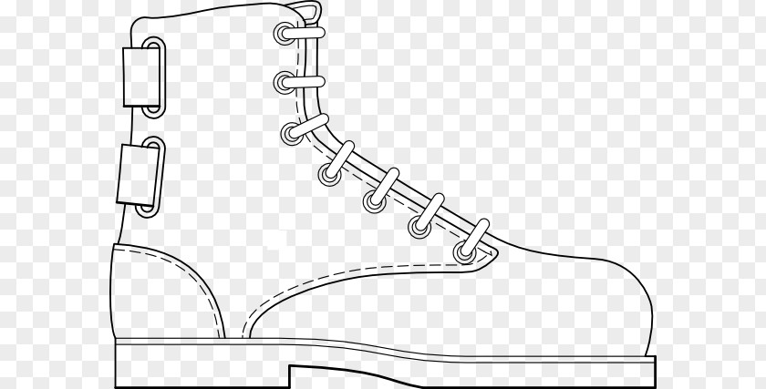 Work Shoes Cliparts Drawing Boot Shoe Footwear PNG