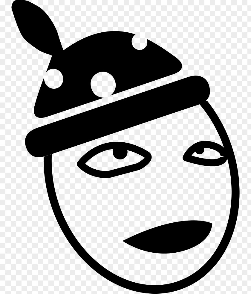 Chowhound Feast Line Art Smiley Headgear Clip PNG