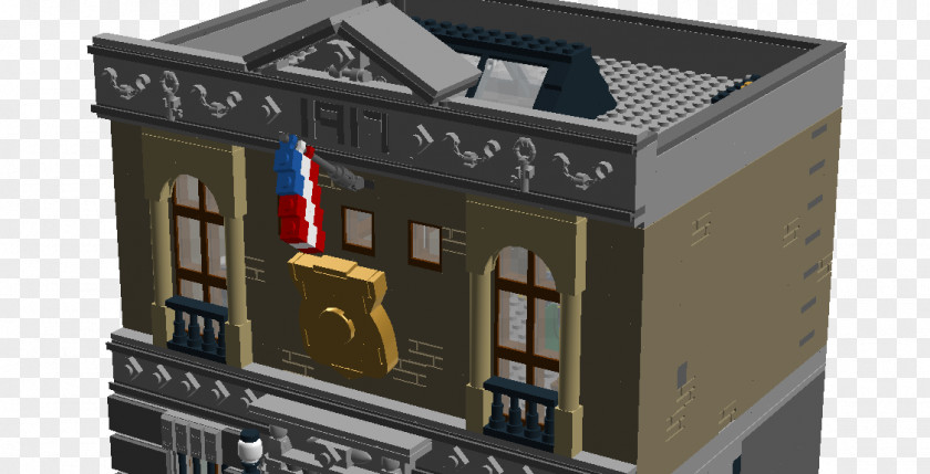 Lego Modular Buildings Facade Police Station Building PNG