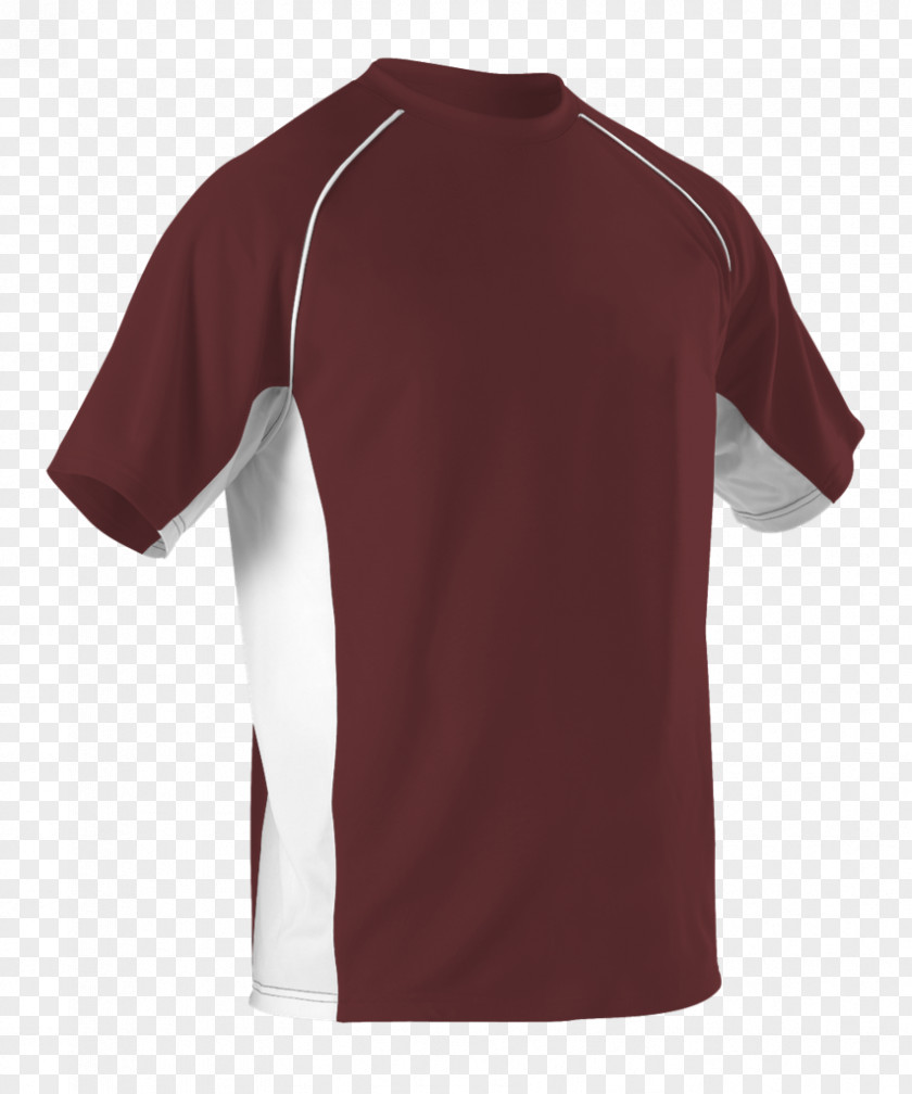 T-shirt Jersey Crew Neck Baseball Uniform Sleeve PNG