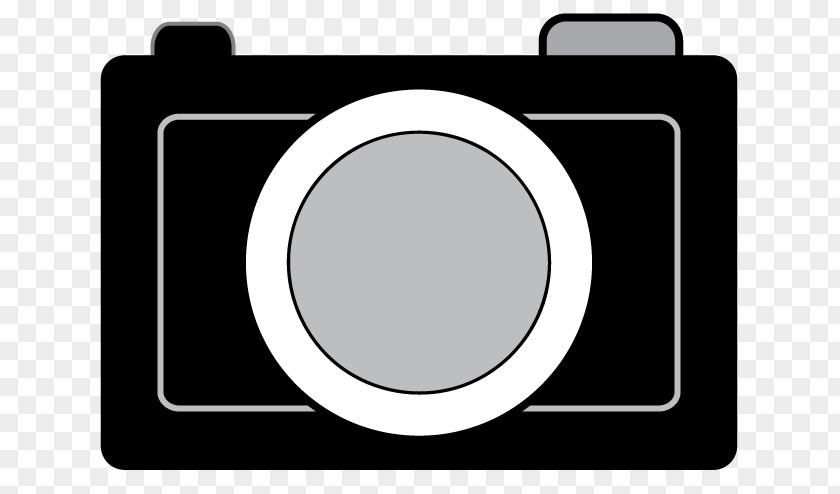 Camera Cliparts Black And White Photography Clip Art PNG