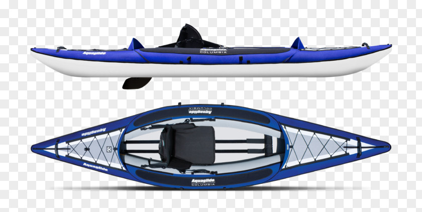 Folding Kayak Aquaglide Columbia XP One Two Inflatable Chinook Tandem XL PNG