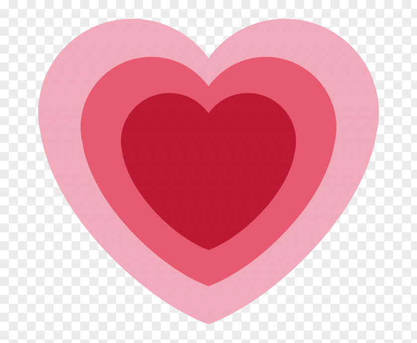 Heart Valentine's Day Pink M M-095 PNG