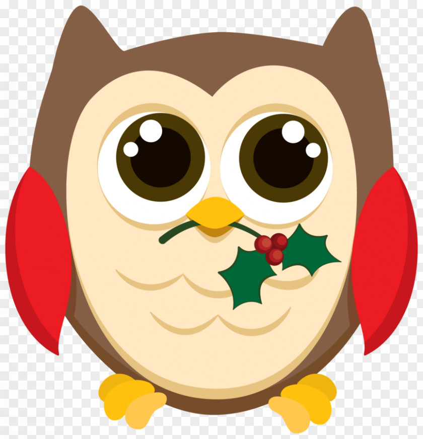 Owl Baby Owls Bird Clip Art Christmas PNG