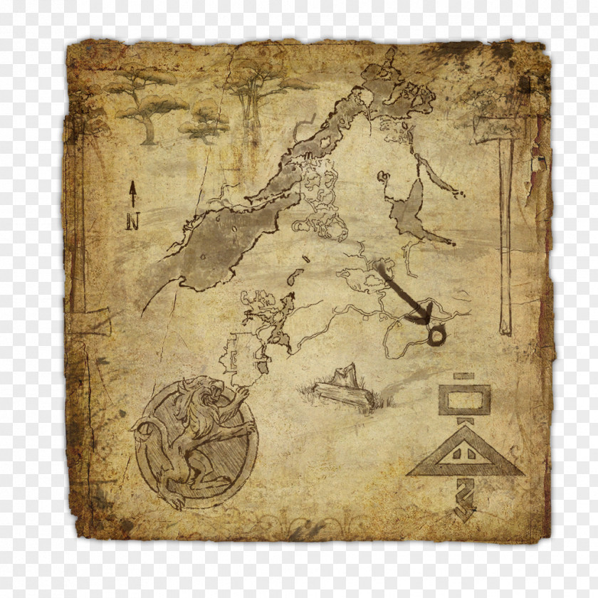 The Elder Scrolls Online II: Daggerfall Woodworking Map YouTube PNG