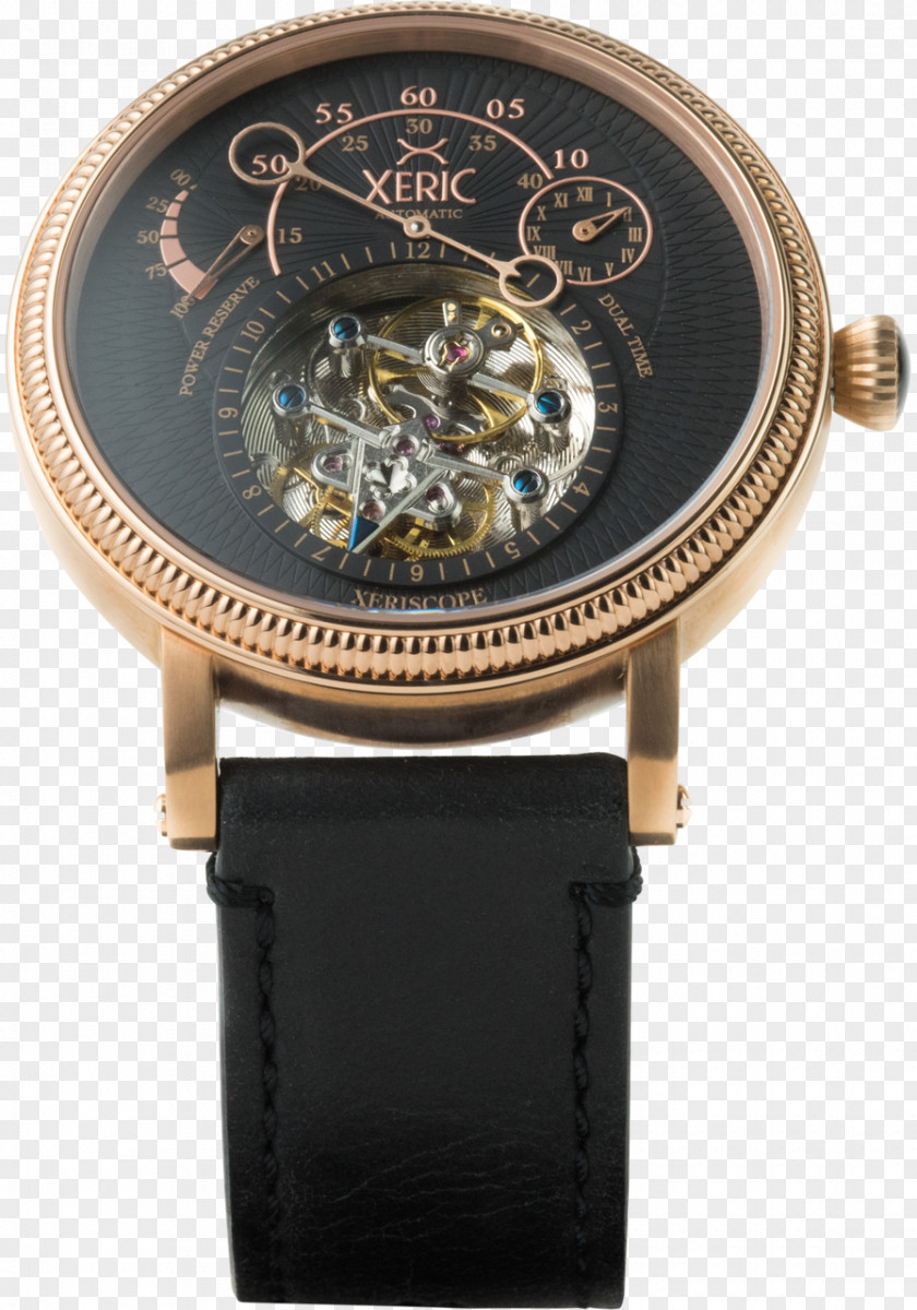 Watch Automatic Strap Skeleton Gold PNG