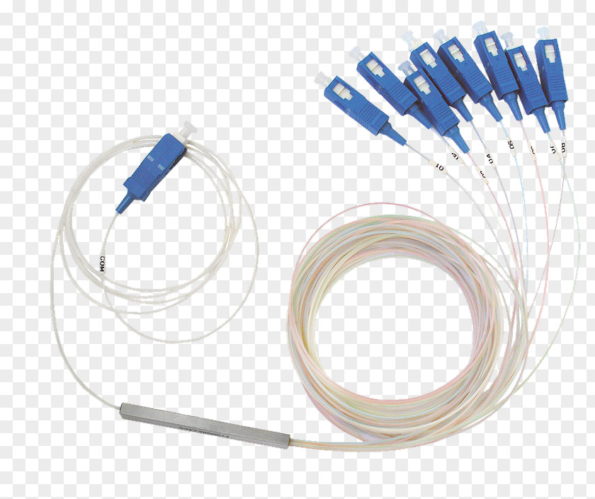Fanout Cable Fiber Optic Splitter Optical Connector Coupler PNG