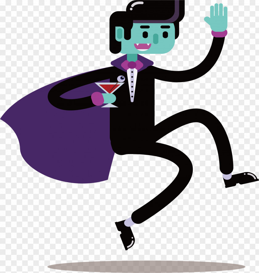 Happy Vampire Clip Art PNG