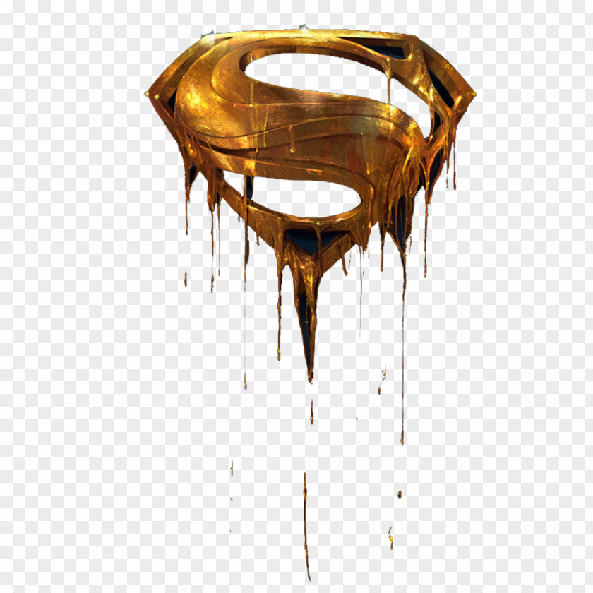 Metallic Superman Logo Clark Kent T-shirt Iron-on Sticker PNG