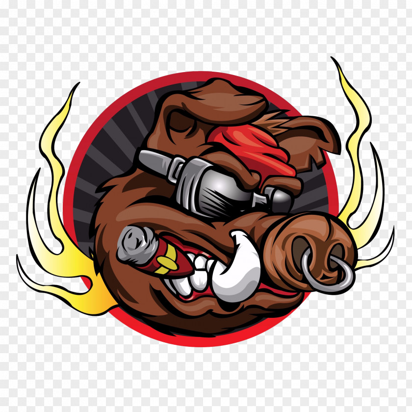 Motociclistas Wild Boar Vector Graphics Stock Photography Illustration Royalty-free PNG