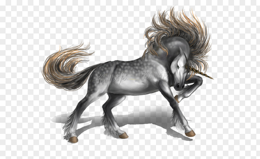 Mustang Mane Stallion Pony Unicorn PNG