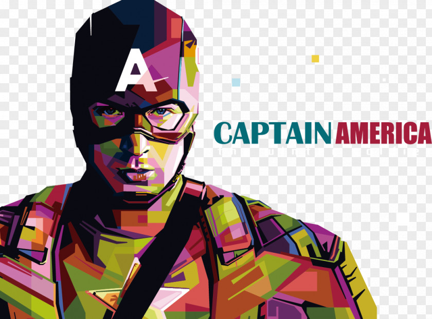Captain America COLORFUL Avatar Iron Man PNG