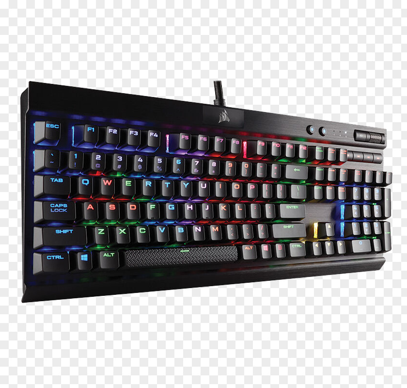 Colored Light Keyboard Computer RGB Color Model Backlight Keycap LED-backlit LCD PNG