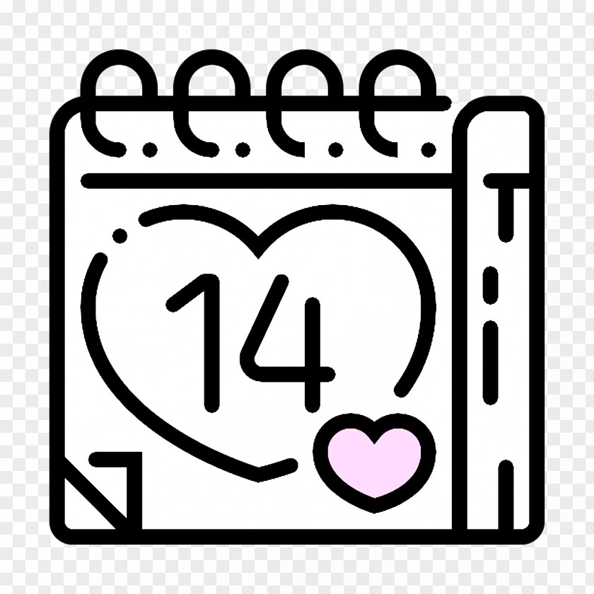 Date Icon Love Valentines Day PNG