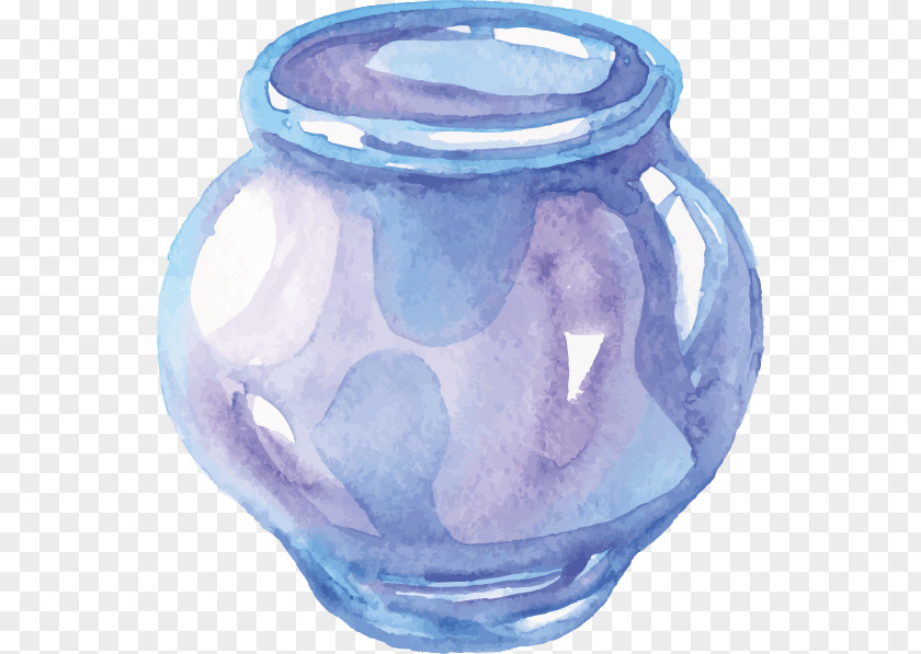 Drawing Jar Watercolor Painting PNG