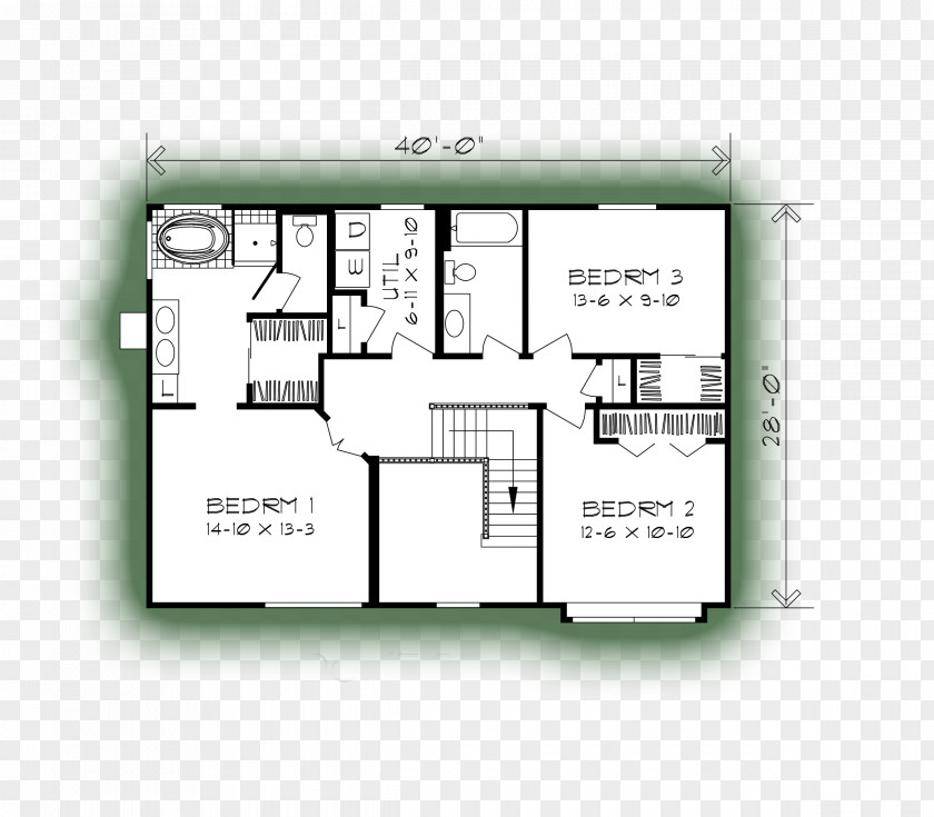 House Floor Plan PNG