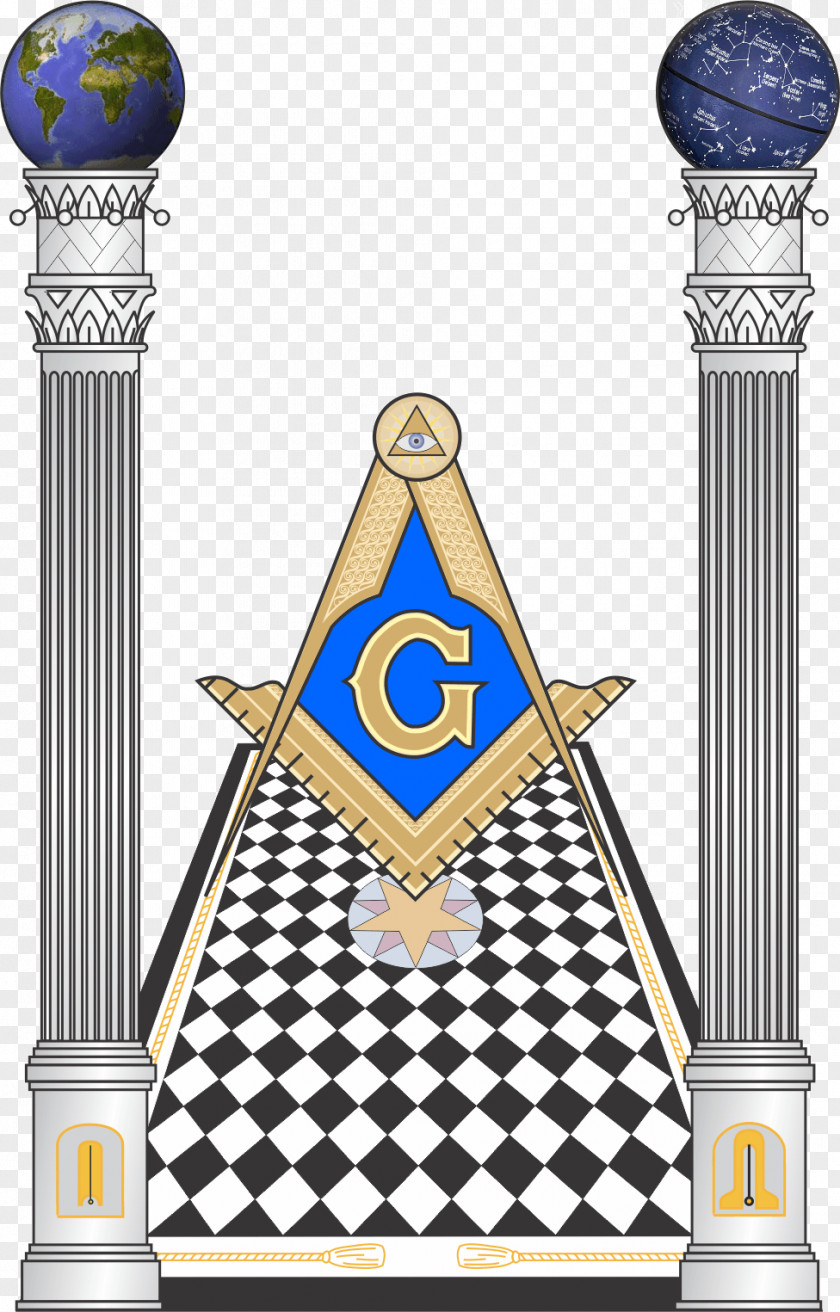 PILLAR Freemasonry Masonic Lodge Tile Wood Flooring PNG