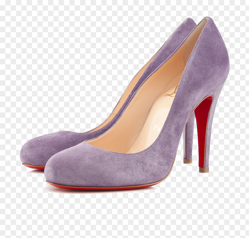 Purple High-heeled Shoes Matte Footwear Shoe Designer PNG